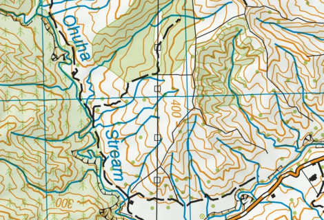 Topo map